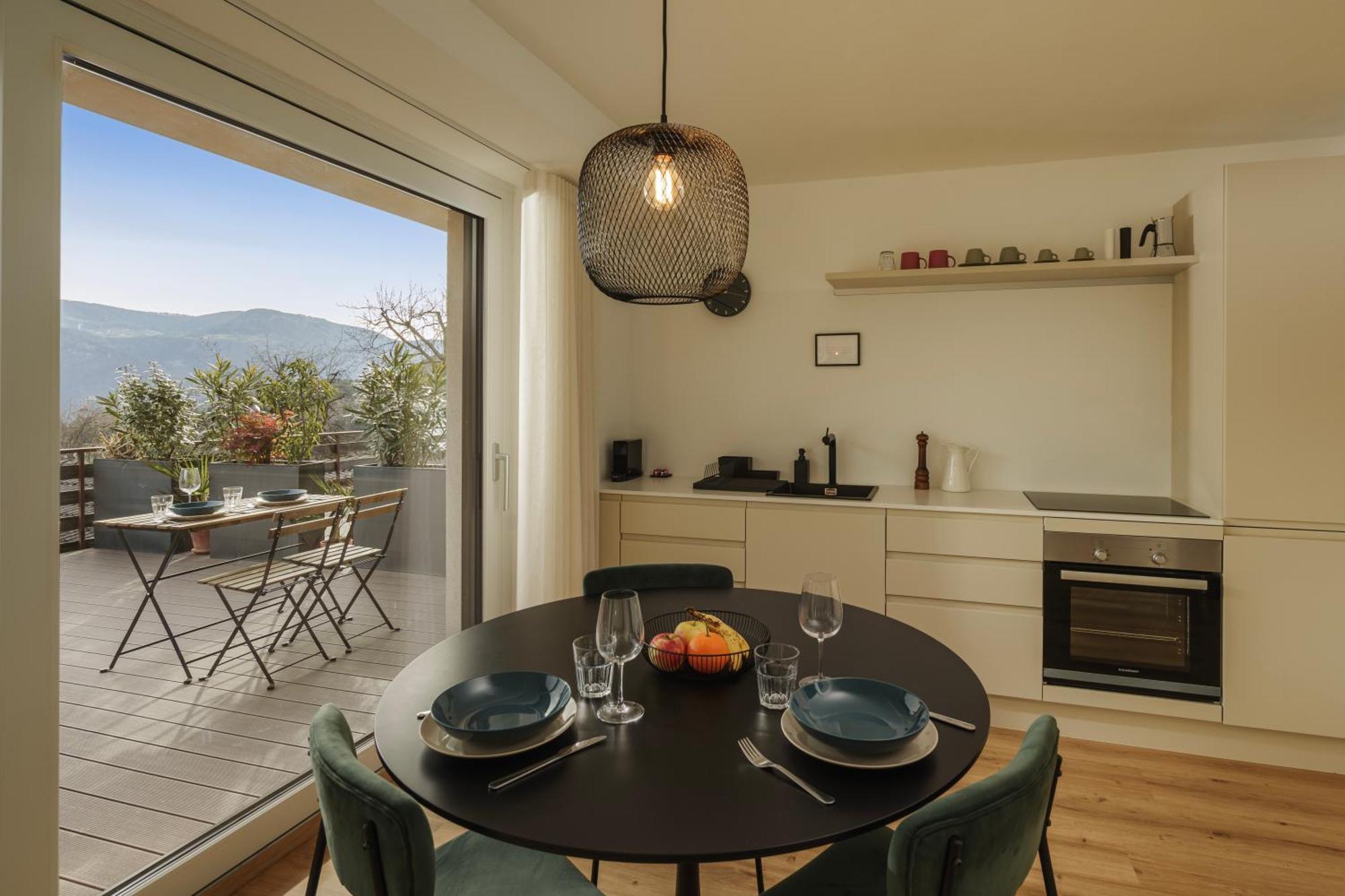 Mountain View Suites Tisens Esterno foto